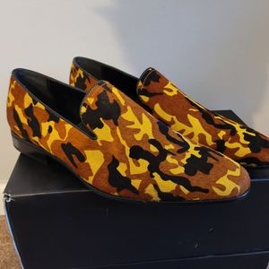 Faux Ponyhair Loafers